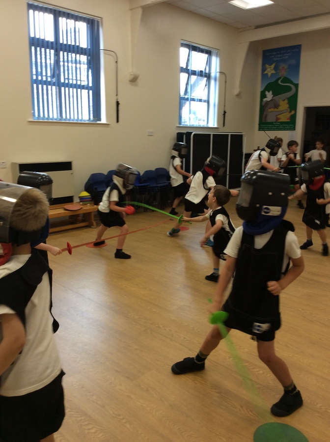 Fencing with Mr Kershaw - Premier Education